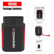 KONNWEI KDIAG Auto scanner Redefinir SAS EPB Servi&ccedil;o ECU Programador OBD2 Ferramenta de diagn&oacute;stico de carro