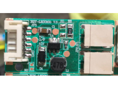 Placa step-down XQY-LED0103 para fita LED step-down 19 a 27 polegadas - Imagem 1