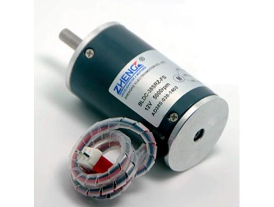 Motor Velocidade constante do DC sem escova de 38 mm de di&acirc;metro BLDC-38SRZ-FS com unidade integrada 3... - Imagem 1