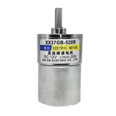Motor de redu&ccedil;&atilde;o 37GB520 DC24 V 300 RPM/MIN