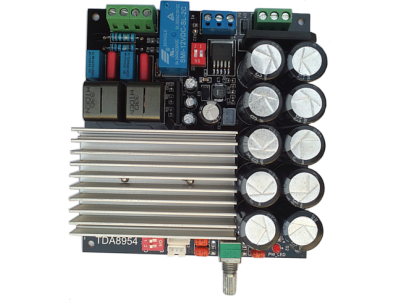 Placa amplificadora digital TDA8954, Classe D dois canais 210W+210W, Fever 2.0 pronta, Super TDA8950 avan&ccedil;ado - Imagem 7