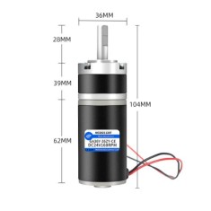 Motor de redu&ccedil;&atilde;o DC GA36Y-36ZY DC12 V 80 RPM/MIN