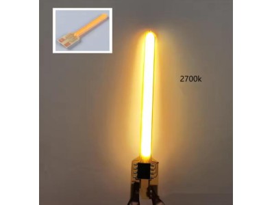 59 MM 3 V &Aacute;gua corrente LED Filamento Luz 2700K Modo de fluxo + Modo de luz constante - Imagem 1