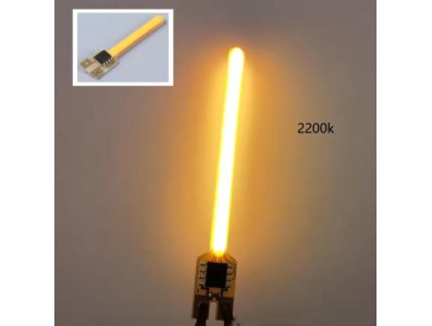 59 MM 3 V &Aacute;gua corrente LED Filamento Luz 2200K Modo de fluxo + Modo de luz constante - Imagem 1