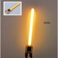 59 MM 3 V &Aacute;gua corrente LED Filamento Luz 2200K Modo de fluxo + Modo de luz constante