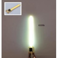 Luz de filamento LED de &aacute;gua corrente 59 MM 3 V Modo de fluxo 6500K + Modo de luz constante