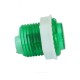 Bot&atilde;o Arcade LED 24 mm Verde - Thumb 1