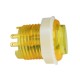 Bot&atilde;o Arcade LED 24 mm Amarelo - Thumb 1
