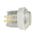 Bot&atilde;o Arcade LED 24 mm Branco - Thumb 1
