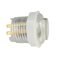 Bot&atilde;o Arcade LED 24 mm Branco