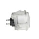 Bot&atilde;o de cristal arcade LED 30 mm branco - Thumb 1