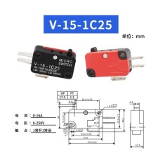 Interruptor de limite de curso do microinterruptor V-15-1C25