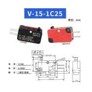 Interruptor de limite de curso do microinterruptor V-15-1C25