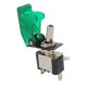 Chave seletora com luz Rocker ASW-07D com tampa imperme&aacute;vel verde - Thumb 1