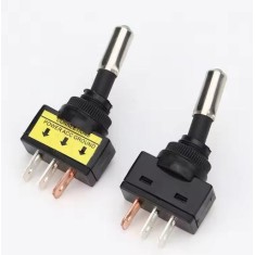 Chave ASW-15D 12 V 20 A Carro Auto LED Luz Alternadora gangorra 3Pin SPST ON/OFF Amarelo