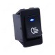 ASW-17D Interruptor de luz de nevoeiro universal para carro 4 pinos azul - Thumb 1