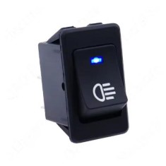 ASW-17D Interruptor de luz de nevoeiro universal para carro 4 pinos azul