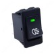 ASW-17D Interruptor de luz de nevoeiro universal para carro 4 pinos verde - Thumb 1