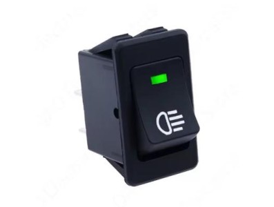 ASW-17D Interruptor de luz de nevoeiro universal para carro 4 pinos verde - Imagem 1