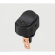 Interruptor modificador de carro com luz LED ASW-20D 12 V luz amarela - Thumb 1