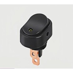 Interruptor modificador de carro com luz LED ASW-20D 12 V luz amarela