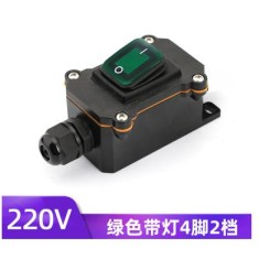 Tipo imperme&aacute;vel interruptor 1 verde principal 220 V do navio da linha de alta energia