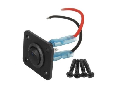 Painel de interruptor de altern&acirc;ncia de 1 gangue 12 V USB automotivo barco n&aacute;utico RV caminh&atilde;o - Imagem 1