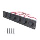 Painel de interruptor de altern&acirc;ncia de 6 gangues 12 V USB automotivo barco n&aacute;utico RV caminh&atilde;o - Thumb 1