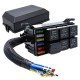 RB-R6F6S-W1 Soquete de rel&eacute; com fio de 12 V e 6 vias - Thumb 1