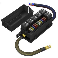 RB-R6F11 Soquete de rel&eacute; com fio de 12 V e 6 vias