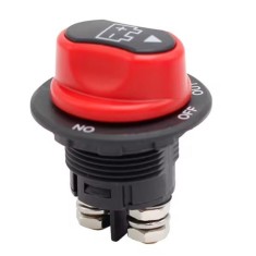 Bateria Interruptor seletor isolador de 100 A preto