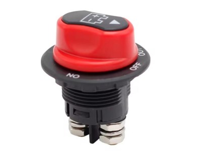Bateria Interruptor seletor isolador de 100 A preto - Imagem 1