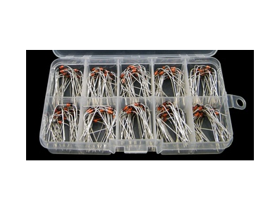 Kit com 200 diodos reguladores de tens&atilde;o 1W 1N4738 a 1N4748 - Imagem 1