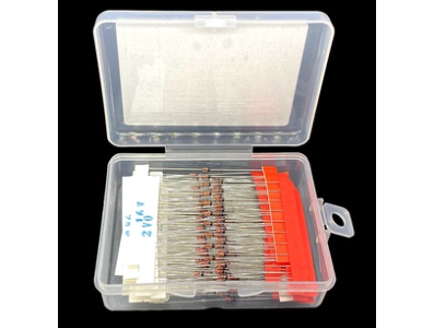 Kit 300 pe&ccedil;as de diodos reguladores 0,5 W 2,0 a 39 V - Imagem 1