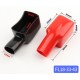 Bateria 1 par de botas de terminal de cobre protetor isolante FL18-33-43 - Thumb 1