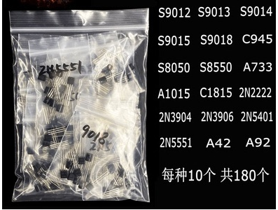 Kit 180 pe&ccedil;as de tr&iacute;odos comuns - Imagem 1