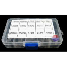 Kit 200 pe&ccedil;as tr&iacute;odo comum (2) para Arduino