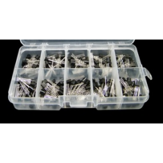 Kit 200 pe&ccedil;as de tr&iacute;odos comuns (3) (Arduino Kit)