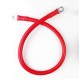 Cabo 6 AWG bateria conex&atilde;o com M8 SC terminal 100 CM vermelho - Thumb 1