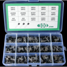 Kit com 300 pe&ccedil;as de tr&iacute;odos comuns