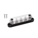 Barramento barra BB100-T5M6 150 A pot&ecirc;ncia Distribution bloco com capa preto - Thumb 1
