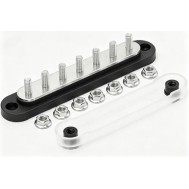 Barramento barra BB150-T7M6 150 A pot&ecirc;ncia Distribution bloco com capa preto