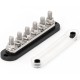 Barramento barra BB300-T6M10 300 A pot&ecirc;ncia Distribution bloco com capa preto - Thumb 1