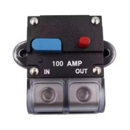 Auto disjuntor automotivo Audio auto-rearm&aacute;vel disjuntor &agrave; prova d'&aacute;gua Security fus&iacute;vel acess&oacute;rios 100 A