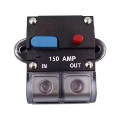 Auto disjuntor automotivo Audio auto-rearm&aacute;vel disjuntor &agrave; prova d'&aacute;gua Security fus&iacute;vel acess&oacute;rios 150 A