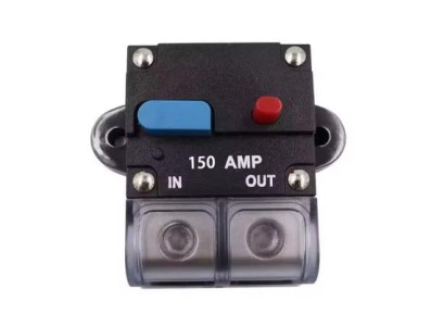 Auto disjuntor automotivo Audio auto-rearm&aacute;vel disjuntor &agrave; prova d'&aacute;gua Security fus&iacute;vel acess&oacute;rios 150 A - Imagem 1