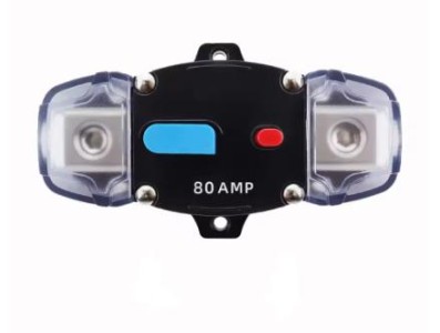 Auto disjuntor automotivo Audio auto-rearm&aacute;vel disjuntor 80 A - Imagem 1