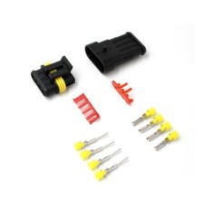 Conector &agrave; prova d'&aacute;gua el&eacute;trico de fio plugue para automotivo &agrave; prova d'&aacute;gua conector kit 4P