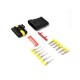 Conector &agrave; prova d'&aacute;gua el&eacute;trico de fio plugue para automotivo &agrave; prova d'&aacute;gua conector kit 6P - Thumb 1