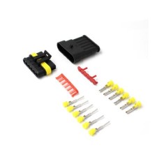 Conector &agrave; prova d'&aacute;gua el&eacute;trico de fio plugue para automotivo &agrave; prova d'&aacute;gua conector kit 6P